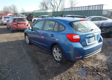 2016 Subaru Impreza 2.0I Premium z USA, uszkodzony, nr VIN JF1GPAB68GH204810